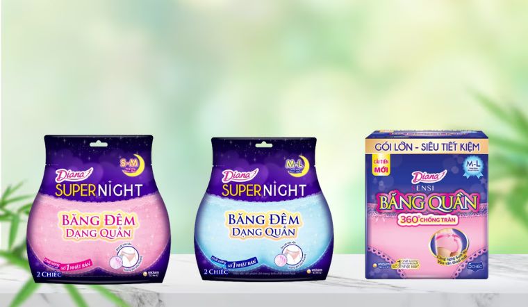 Băng quần Diana có mấy loại? Đánh giá chi tiết 2 dòng và cách chọn size