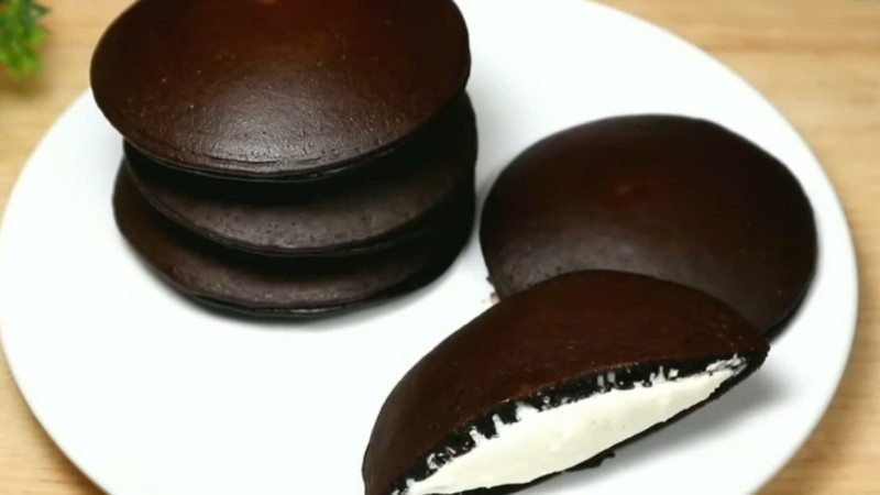 Cách làm bánh Oreo Dorayaki