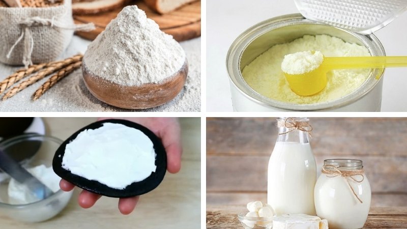 Nguyên liệu làm bánh Dorayaki không trứng
