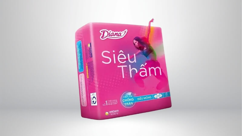 Băng vệ sinh Diana Sensi Cool Fresh siêu thấm
