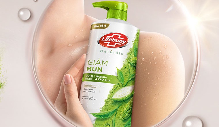 Công dụng của sữa tắm Lifebuoy khổ qua đối với làn da