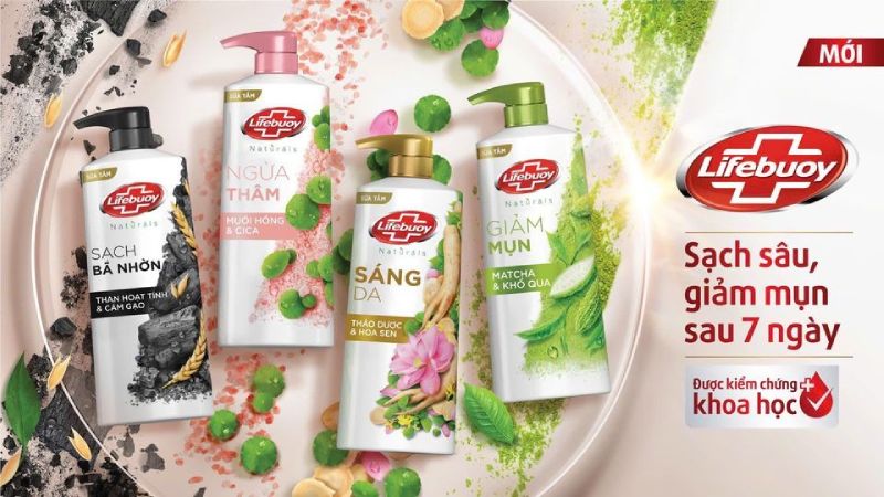 Lifebuoy là thương hiệu xà phòng diệt khuẩn nổi tiếng thuộc tập đoàn Unilever