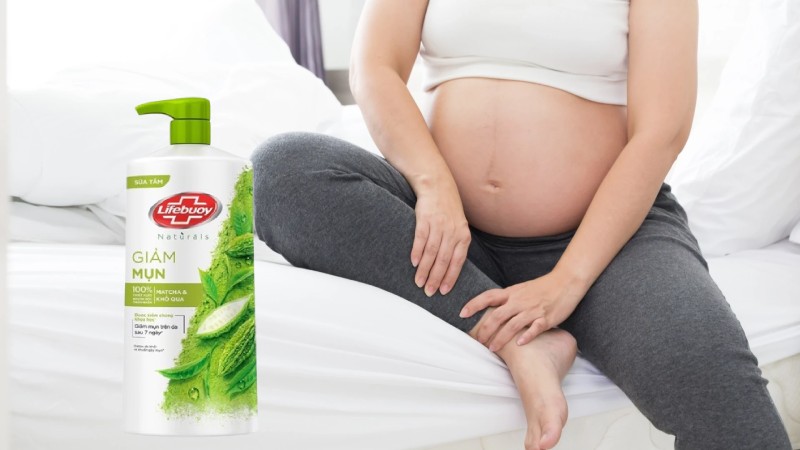 Sữa tắm Lifebuoy khổ qua bà bầu dùng được nhưng nên hạn chế
