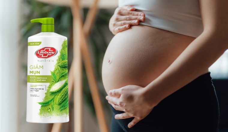 Sữa tắm Lifebuoy khổ qua bà bầu dùng được không?