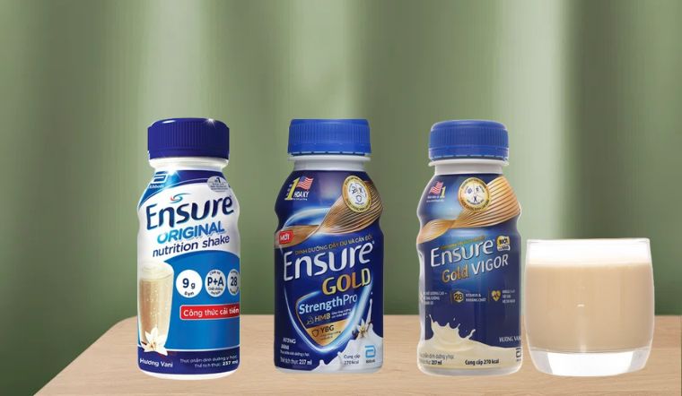 Sữa Ensure chai: Lựa chọn dinh dưỡng tối ưu cho sức khỏe