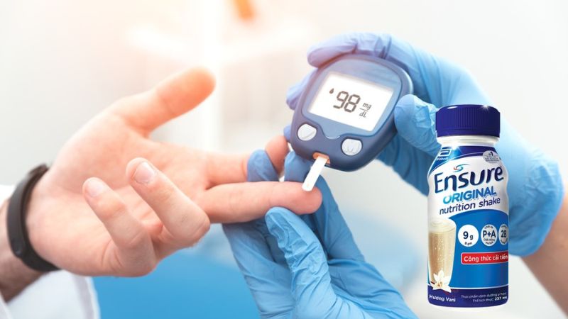Người bị tiểu đường không nên uống Ensure