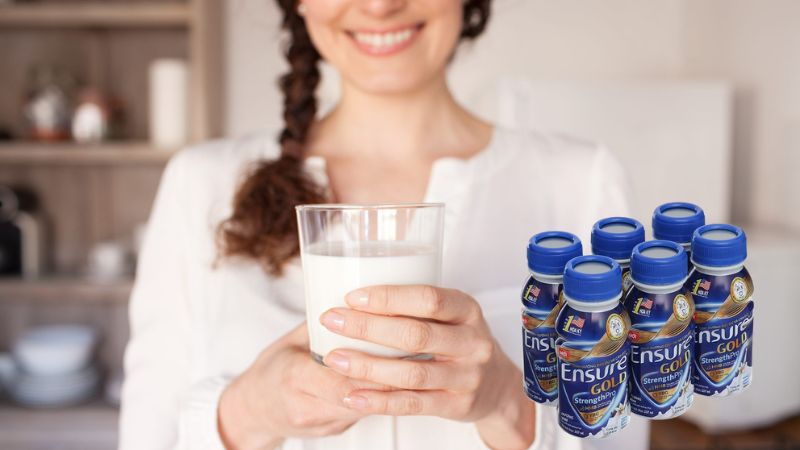 Mới bắt đầu uống sữa Ensure có thể bị tiêu chảy