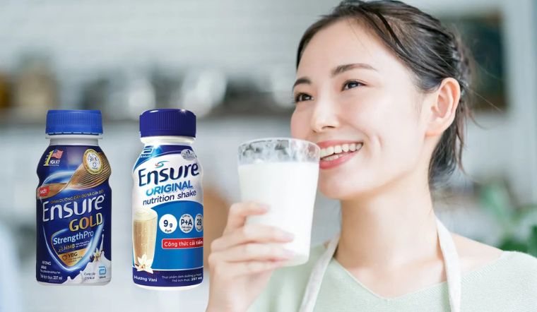Uống sữa Ensure vào thời điểm nào là tốt nhất để hấp thu dịnh dưỡng​