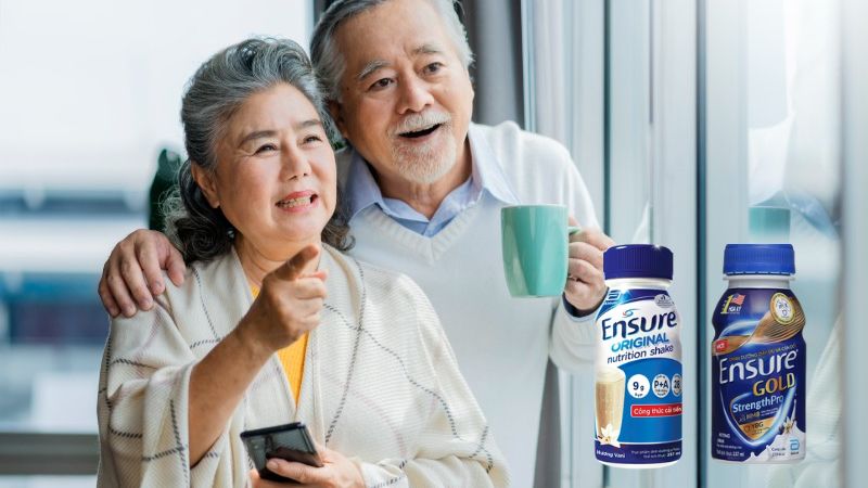 Uống sữa Ensure đúng thời điểm giúp tối ưu khả năng hấp thụ dinh dưỡng