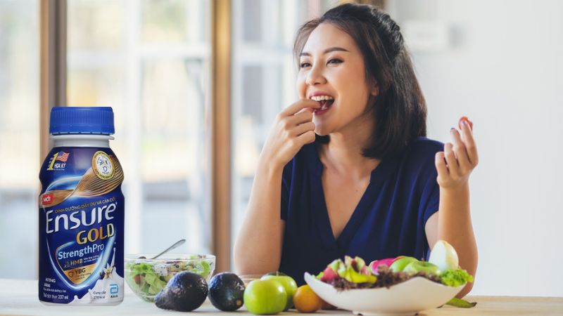 Ăn chay có dùng sữa và trứng có thể uống được sữa Ensure