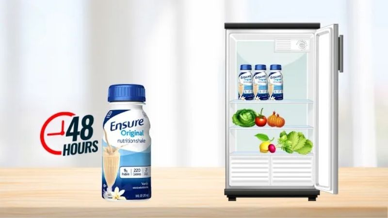 Sữa đã mở nắp chỉ nên dùng trong vòng 48 giờ