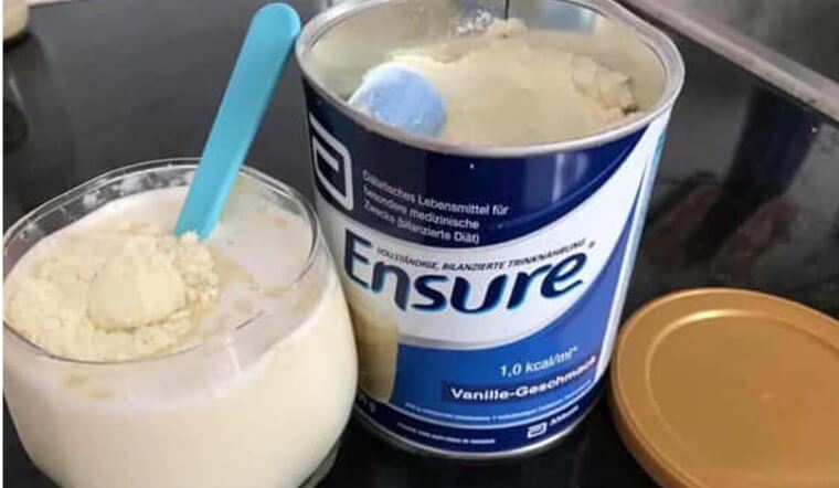 Sữa bột Ensure pha nước bao nhiêu độ là tốt nhất?