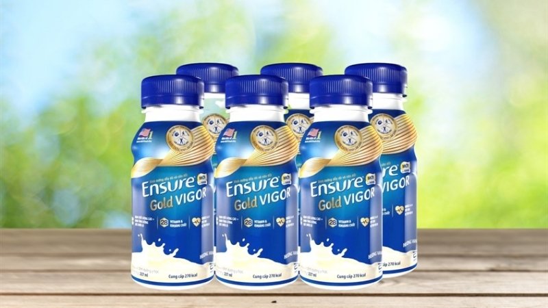 Sữa Ensure Gold Vigor pha sẵn có vị ngọt dịu, giàu dưỡng chất