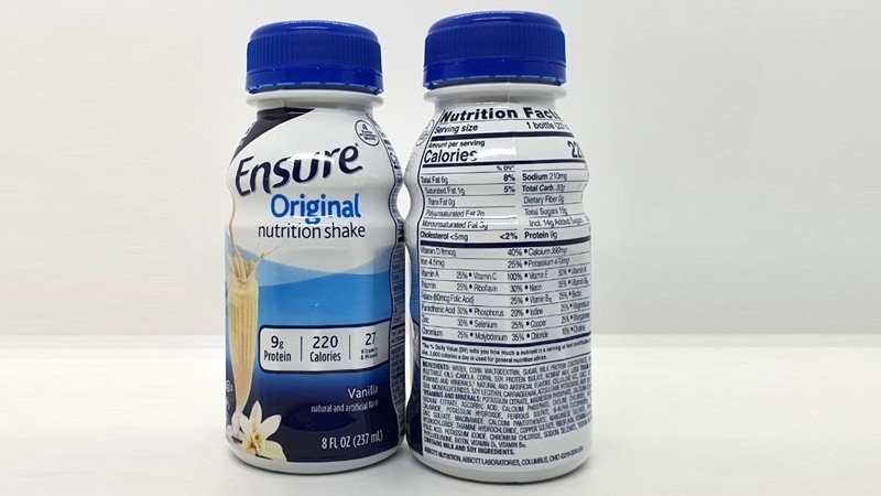 Sữa Ensure Original cung cấp hơn 27 vi chất, hỗ trợ tăng cường thể lực, sức đề kháng