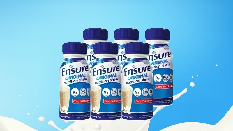 Sữa Ensure Original pha sẵn hiệu quả cho người ốm cần phục hồi nhanh Sữa Ensure Original pha sẵn hiệu quả cho người ốm cần phục hồi nhanh