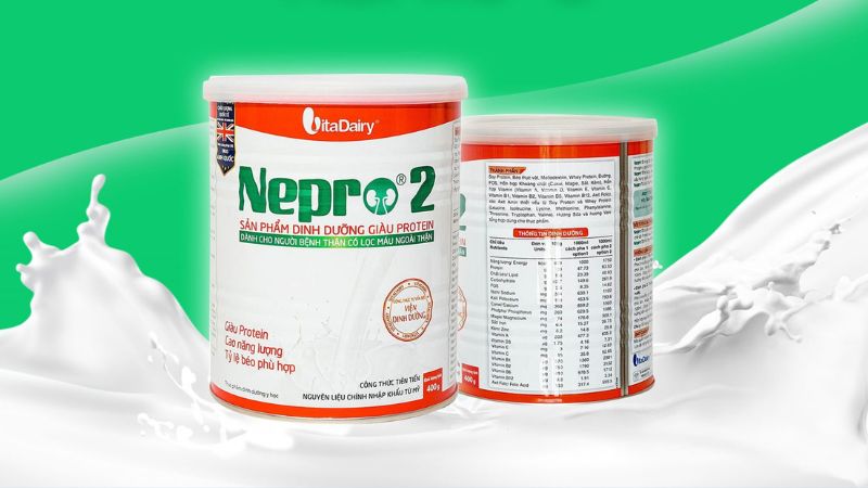 Sữa Nepro 2 Gold cho người suy thận mạn lọc máu ngoài hoặc không dung nạp lactose