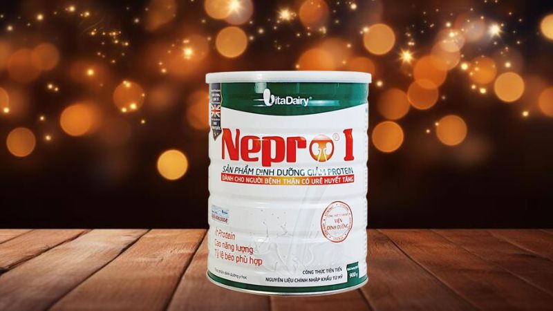 Sữa bột Nepro 1 là sữa cho người lớn tuổi bị suy thận chưa lọc máu