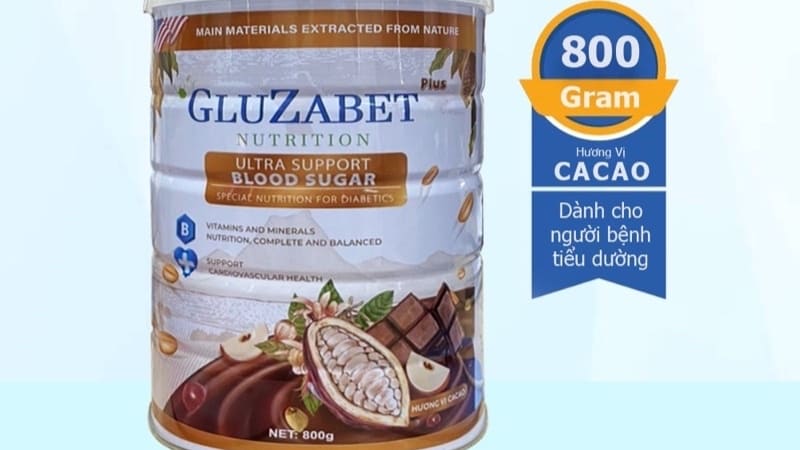 Sữa non Gluzabet dành riêng cho người tiểu đường, hỗ trợ ổn định đường huyết