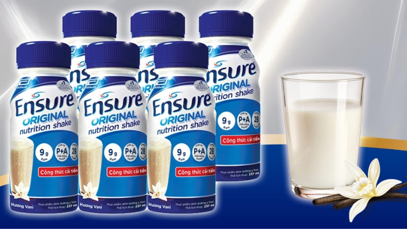 Ensure Hương Vani hỗ trợ phục hồi thể lực, phù hợp với người lớn tuổi