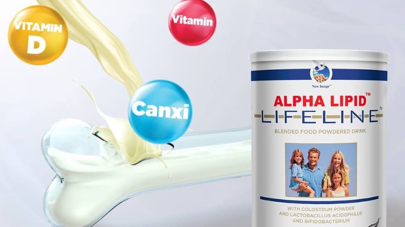 Alpha Lipid Lifeline giàu kháng thể, nâng cao miễn dịch và giúp phục hồi sức khỏe