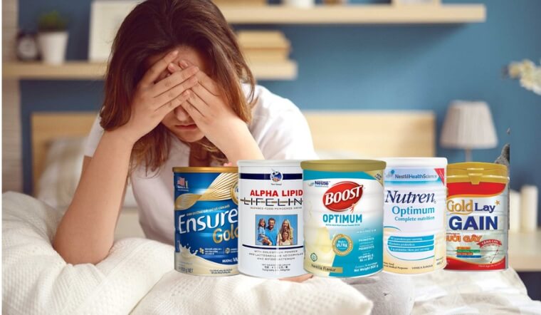 Điểm danh 15 sữa cho người suy nhược cơ thể