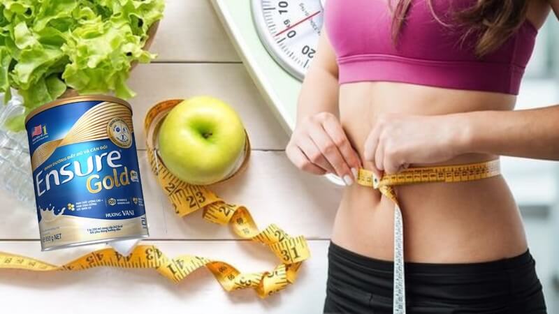 Hướng dẫn cách dùng sữa Ensure đúng cách khi ăn kiêng