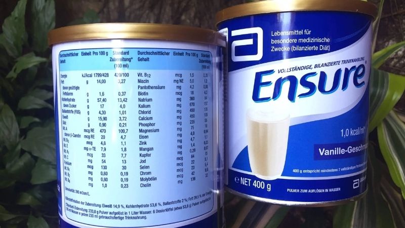 Ensure cung cấp tới 24 loại vi chất thiết yếu, hỗ trợ phục hồi cho người sau tai biến