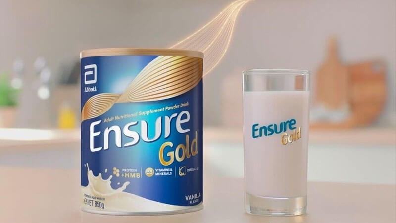 Ensure Gold đặc biệt phù hợp để phục hồi sau tai biến