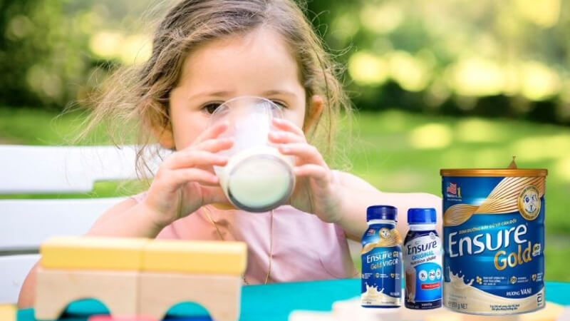 Mấy tuổi uống sữa Ensure được