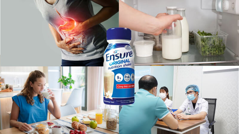 Một số lưu ý khi uống sữa Ensure