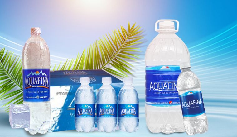 Chi tiết bảng giá nước suối Aquafina mới nhất