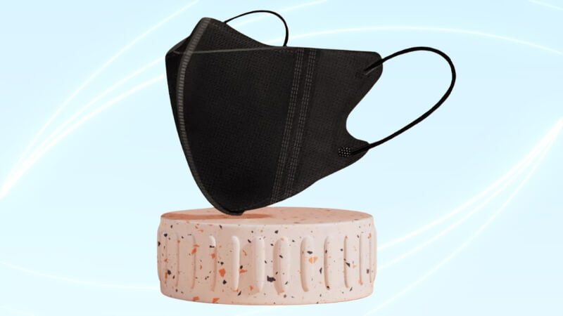 Khẩu trang 5D Famapro có thiết kế 5D đa chiều, giúp ôm sát vùng mũi - miệng - cằm