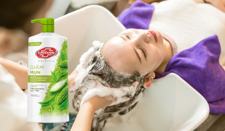 Sữa tắm Lifebuoy khổ qua có gội đầu được không?