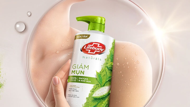 Công dụng nổi bật của Sữa tắm Lifebuoy Matcha và Khổ Qua
