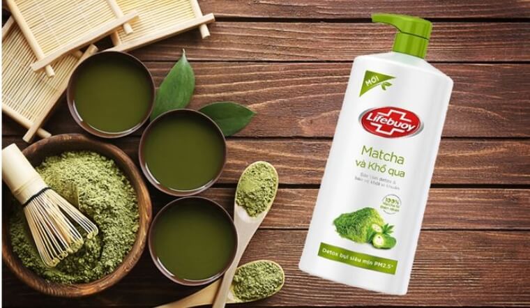 Review chi tiết Sữa tắm Lifebuoy Matcha và Khổ Qua: Giải pháp cho da mụn?