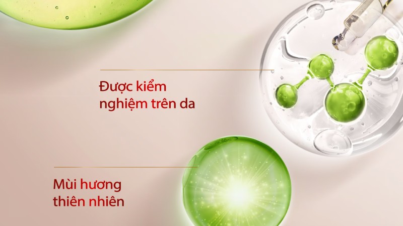 Chứa các thành phần an toàn và đã được kiểm nghiệm trên da