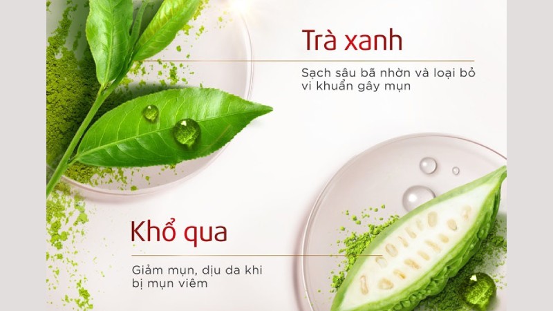 Sữa tắm Lifebuoy chiết xuất từ trà xanh và khổ qua