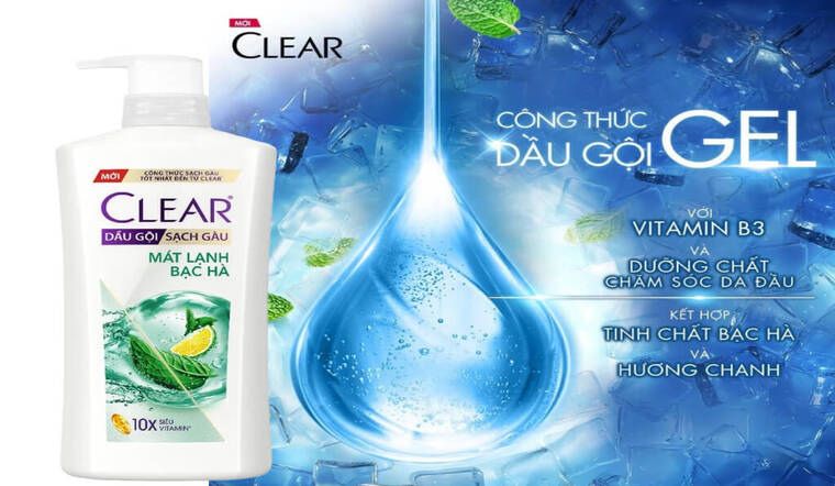 Dầu gội sạch gàu Clear mát lạnh bạc hà có tốt không?