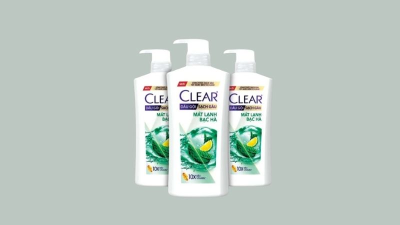Hướng dẫn sử dụng và bảo quản dầu gội Clear bạc hà