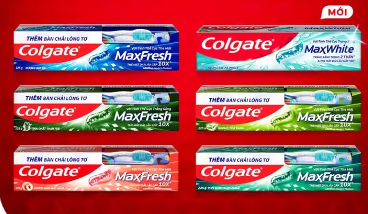 Kem đánh răng Colgate có mấy loại? Review 5+ dòng phổ biến nhất 2025