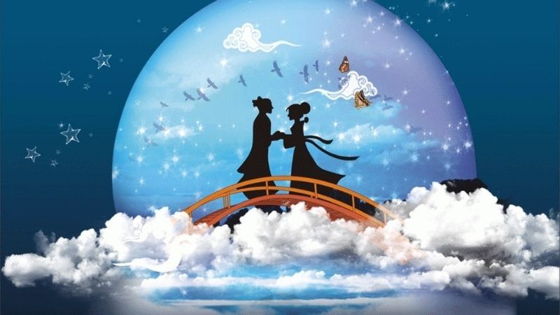 Cầu Ô Thước bắc ngang dải ngân hà nối hai tâm hồn