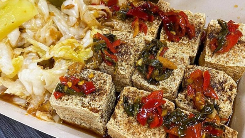 Đậu hũ thối (Đậu phụ lông)