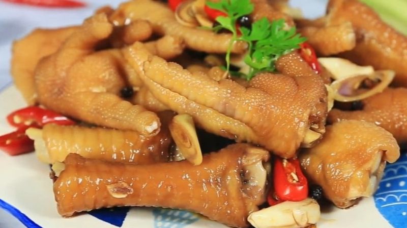 Chân gà ngâm