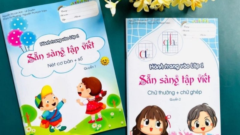 Sách vở chất lượng tốt giúp trẻ viết trơn tru và giữ trang sạch đẹp