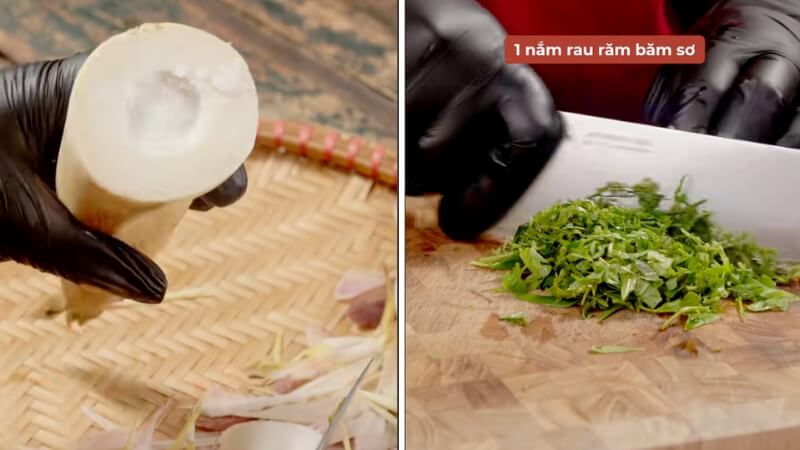 Sơ chế nguyên liệu