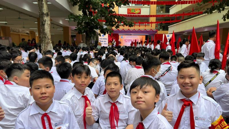 Status ngày khai giảng dành cho giáo viên, nhà trường