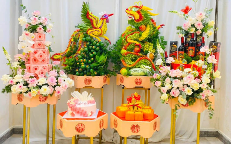 Sính lễ ngày cưới hỏi