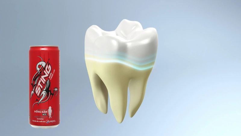 Đường trong Sting dâu cao dễ bào mòn men răng