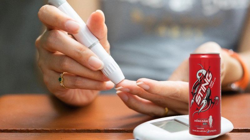 Uống Sting nhiều dễ mắc bệnh tiểu đường