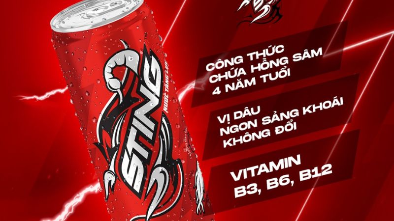 Trẻ em và phụ nữ mang thai không nên uống Sting dâu